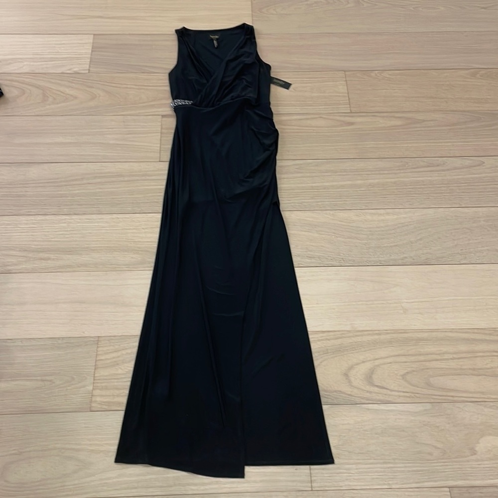🆕🏷️ Laundry by Shelli Segal Full Length Slit Dress - Size 8